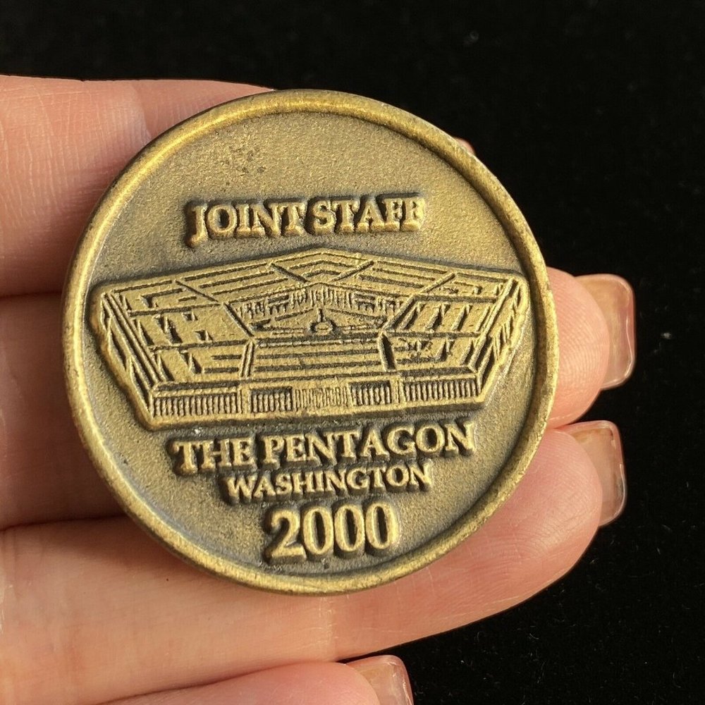2000 JCS Joint Chiefs Of Staff The Pentagon Washington D.C. 1.5" Challenge Coin